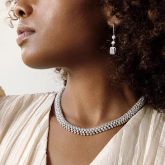 Lab Diamond Necklaces