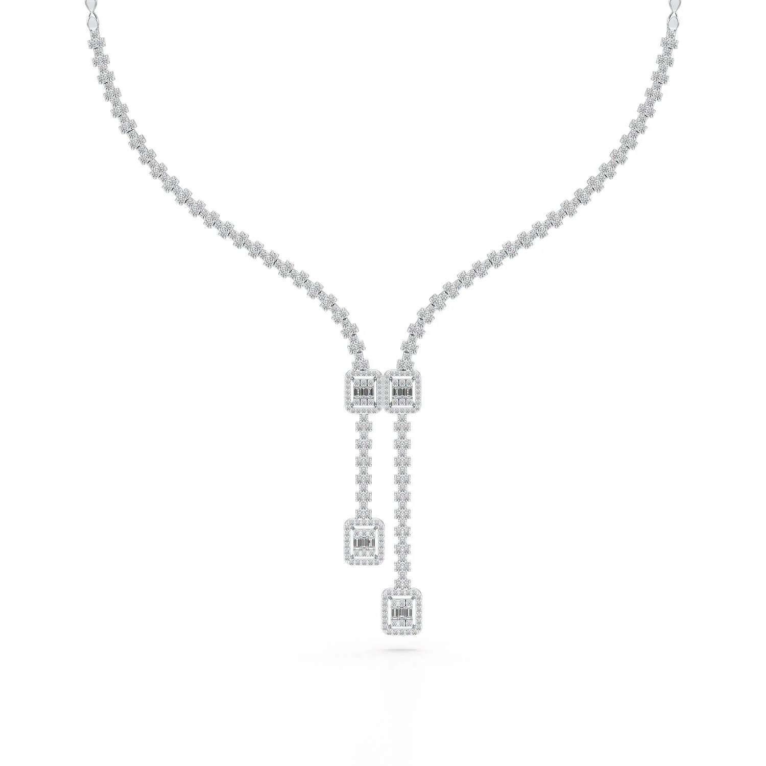 Lab Created Diamond Necklace