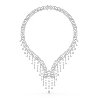 White Gold Diamond Necklace