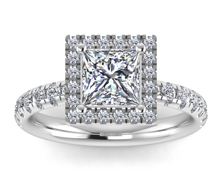 Princess Cut Engagement Ring
