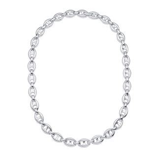 Chunky Silver Necklace