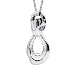 Contemporary Silver Necklace