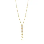 Gold Ball Chain Necklace