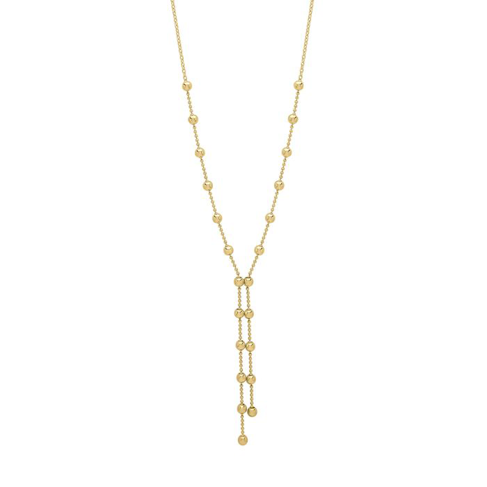 Gold Ball Chain Necklace