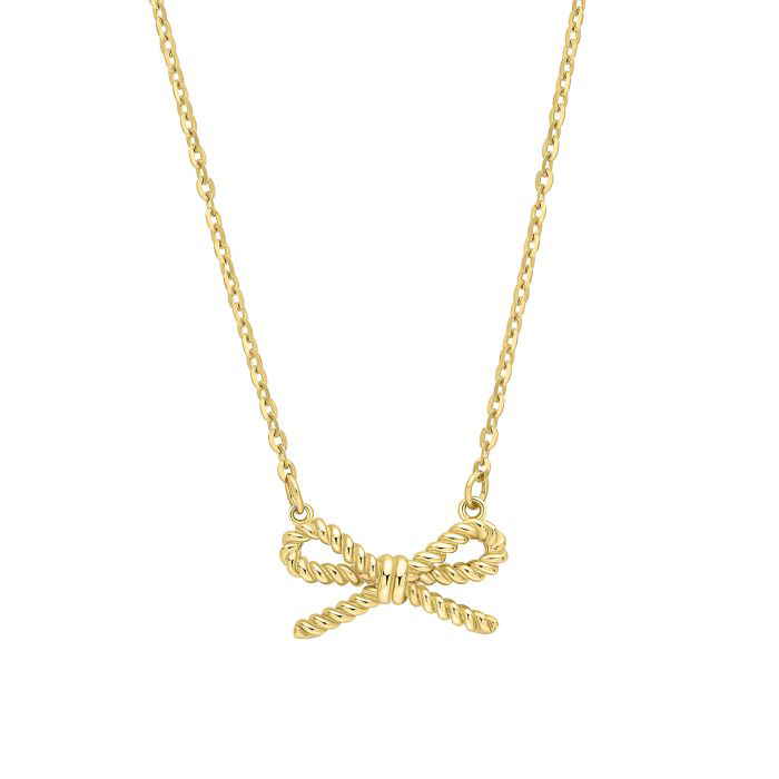 gold-bow-necklace Gold Bow Necklace