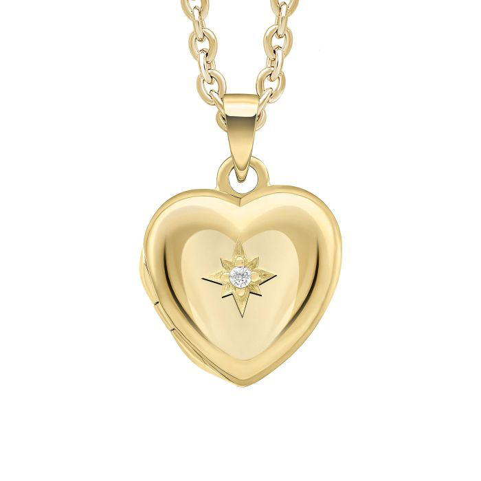 Gold Plated Heart Necklace