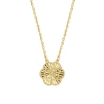 Gold Rose Necklace