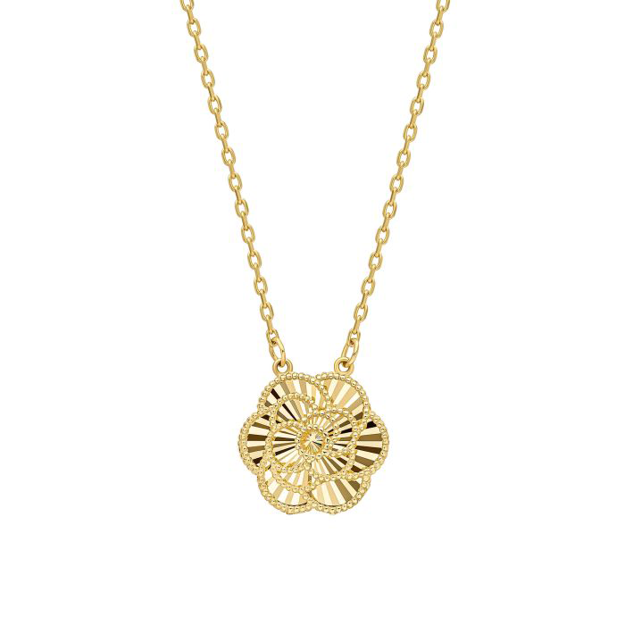 gold-rose-necklace Gold Rose Necklace
