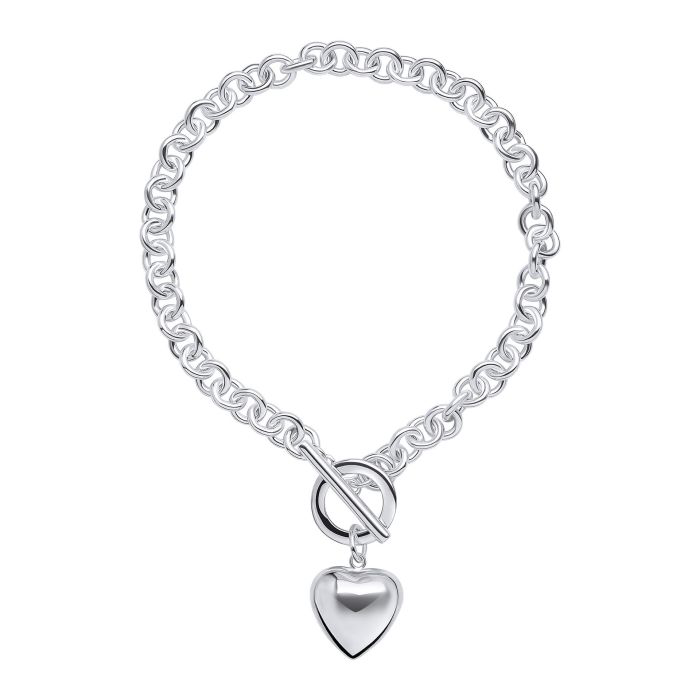 heart-chain-bracelet Heart Chain Bracelet