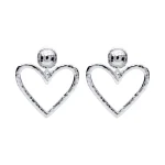 Heart Drop Earrings