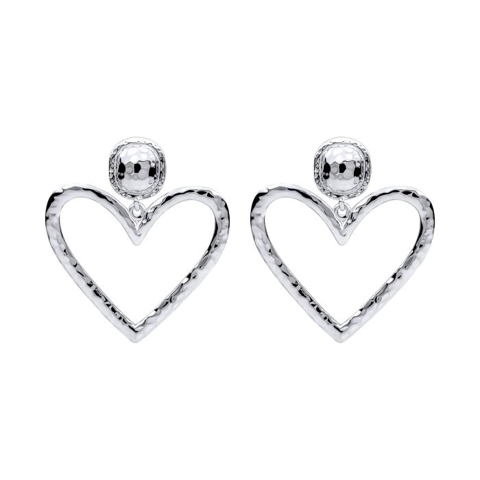Heart Drop Earrings