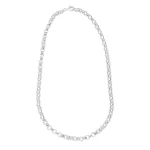 Mens Silver Belcher Chain