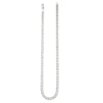 Mens Silver Curb Chain