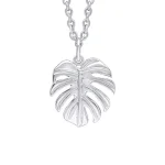Monstera Leaf Necklace