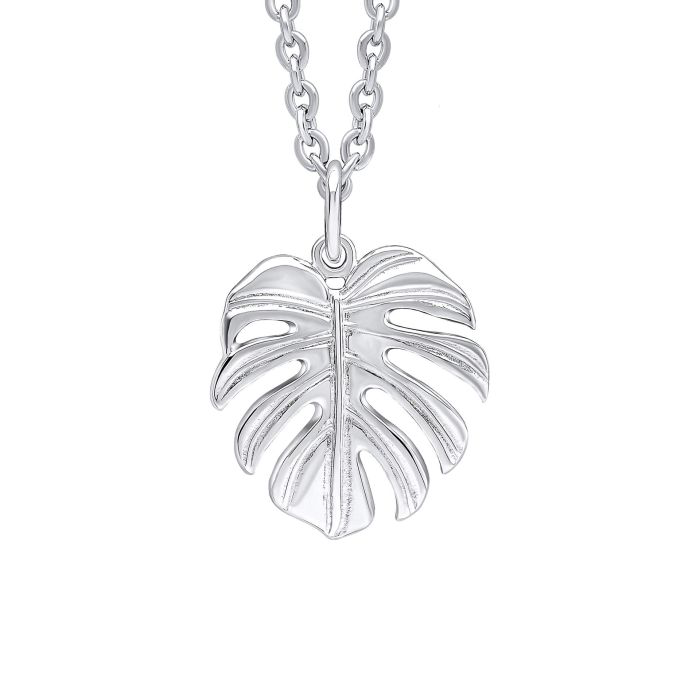 Monstera Leaf Necklace
