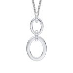 Sterling Silver Drop Necklace