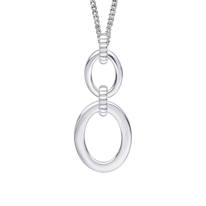 Sterling Silver Drop Necklace