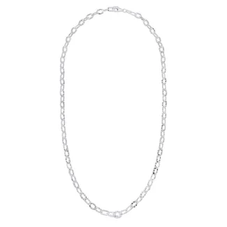 Silver Anchor Chain Necklace