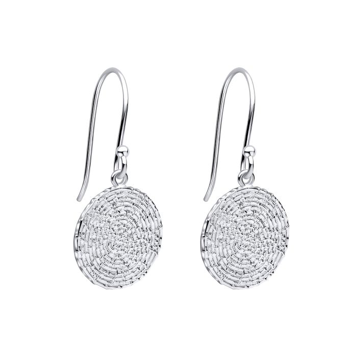 silver-disc-earrings Silver Disc Earrings