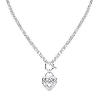 Silver Heart Necklace