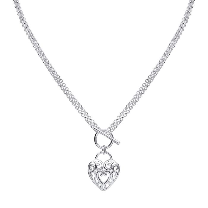 Silver Heart Necklace