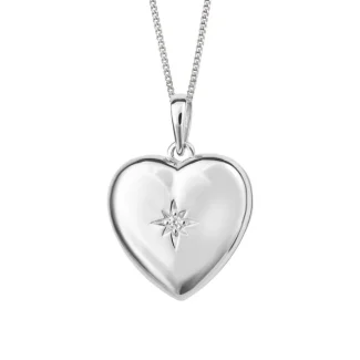 Silver Heart Necklace
