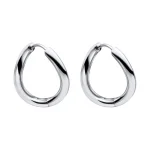 Silver Infinity Earrings