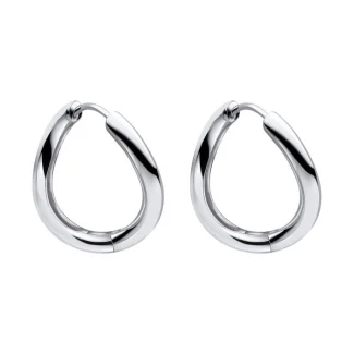 Silver Infinity Earrings