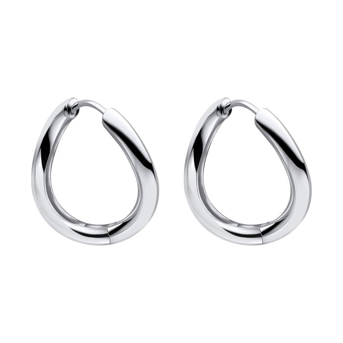 Silver Infinity Earrings