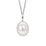 Silver Pearl Necklace