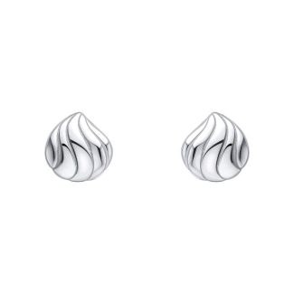 Silver Shell Earrings