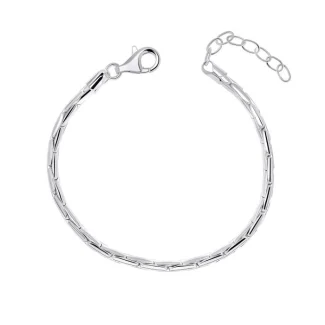 Silver Snake Chain Bracelet