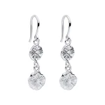 Textured Drop Earrings