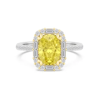 Lab Grown Yellow Diamond