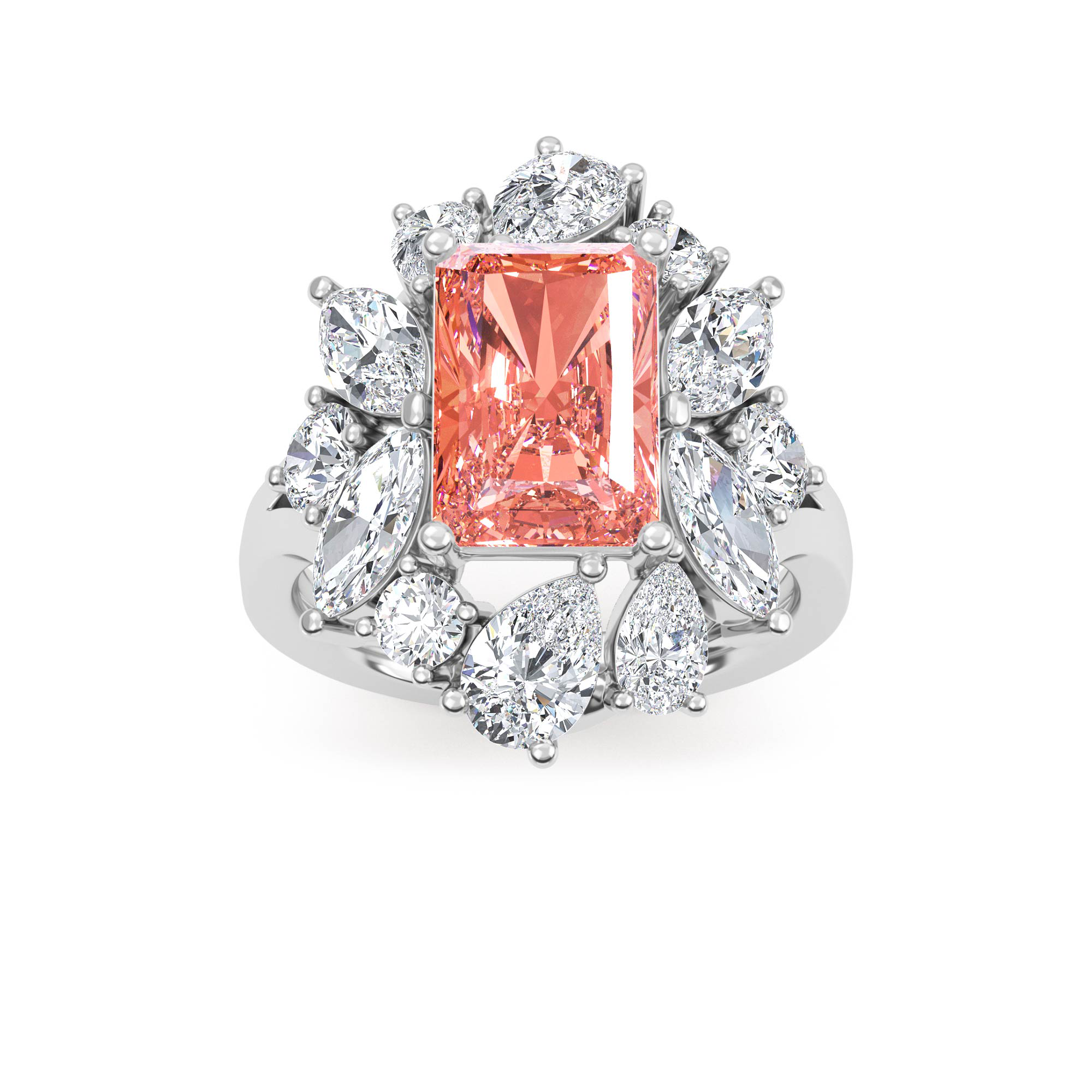 Pink Engagement Rings