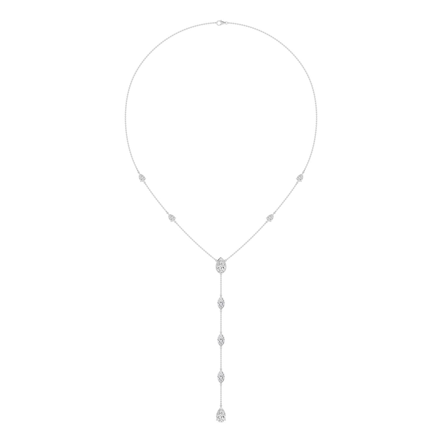 White Gold Diamond Necklace