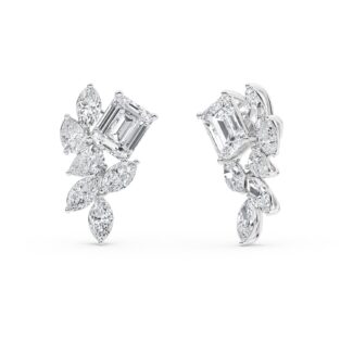 Cultured Diamond Earrings